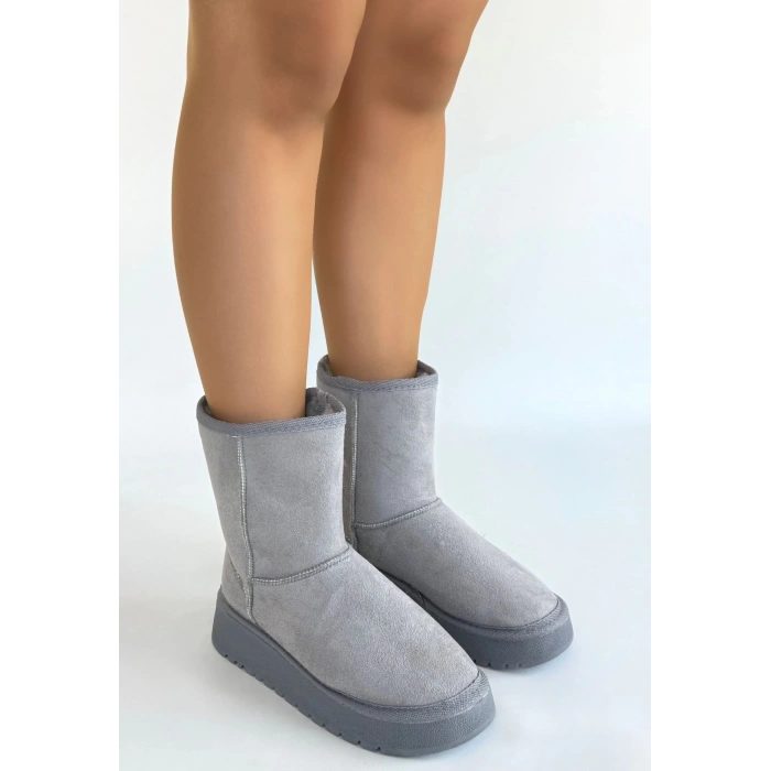 Sophia Gri Süet Bot