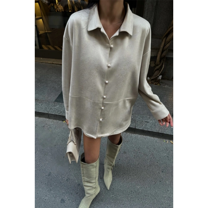 SÜET GÖMLEK - Taş