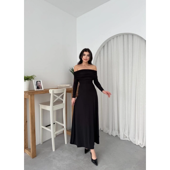 Uras Straplez Elbise