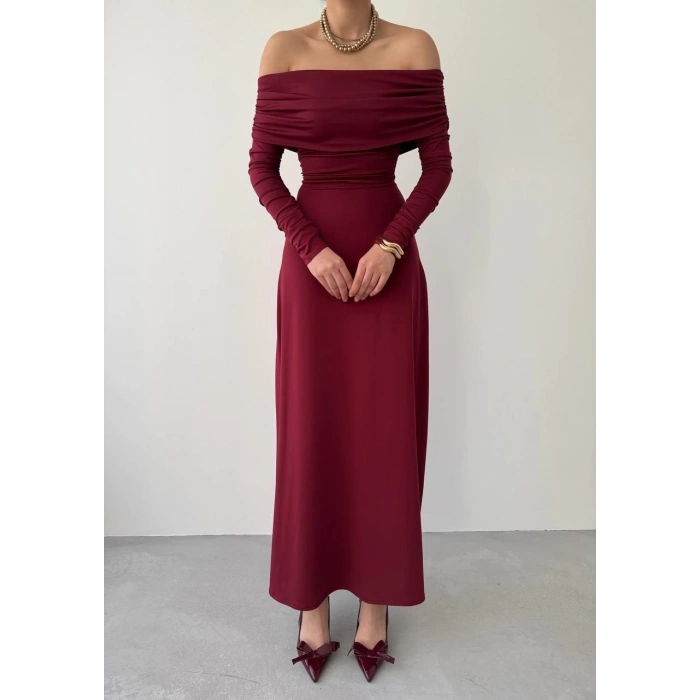 Uras Straplez Elbise