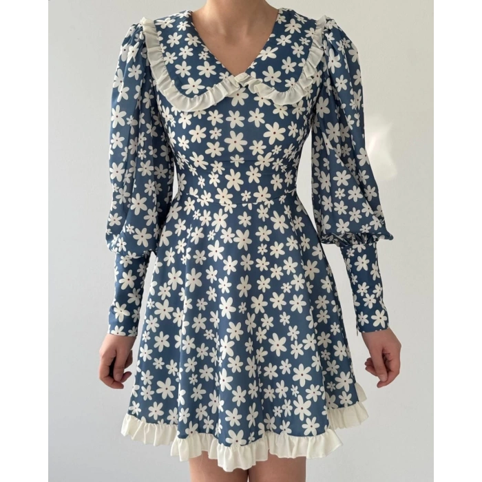 Vero Bebe Yaka Elbise