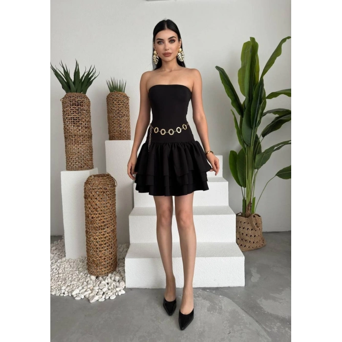 Vosges Straplez Mini Elbise