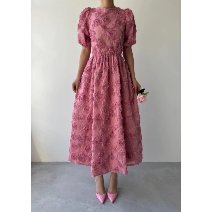 Wear Sırt Bağlama Detaylı Elbise