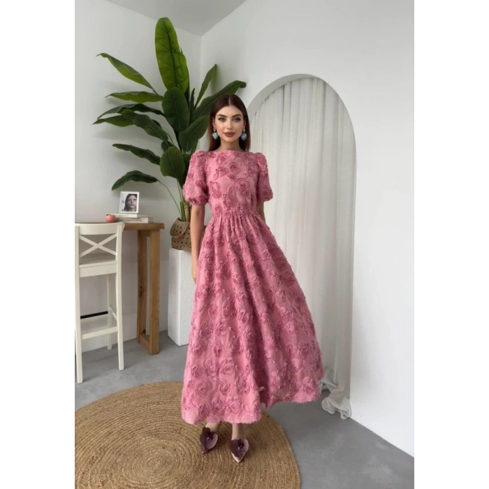 Wear Sırt Bağlama Detaylı Elbise