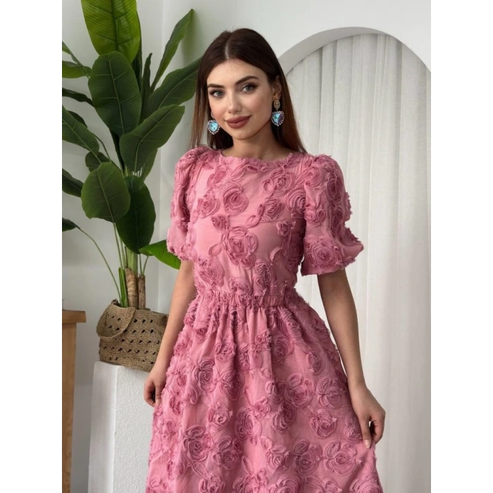 Wear Sırt Bağlama Detaylı Elbise