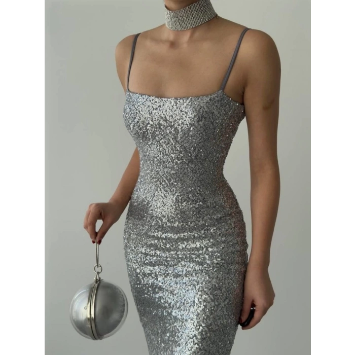 Woxo İp Askılı Elbise