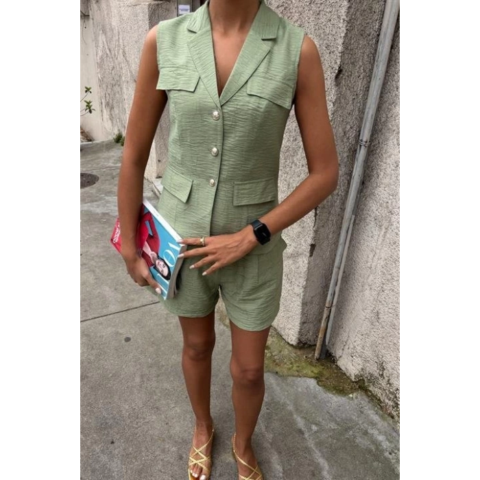 Yelek Şort Viscon Takım 10156-17