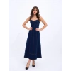 7090 KOT ELBİSE-MAVİ