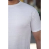 Erkek Ağaç Kabuğu Desenli Kısa Kollu T-shirt