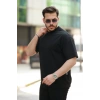 Erkek Basic Oversize Double Face Kumaş Kısa Kollu Tshirt