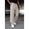 Erkek Beli Lastikli Baggy Pantolon