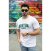 Erkek Boston Baskılı Süprem T-shirt