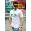 Erkek Boston Baskılı Süprem T-shirt
