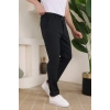 Erkek Casual Slim Fit Cord Desenli Kumaş Pantolon