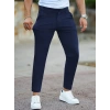 Erkek Cepli Slimfit Atlas Pantolon