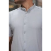 Erkek Hakim Yaka Kısa Kollu Gömlek