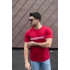 Erkek Kısa Kollu Nasa Baskı Basic Erkek T-shirt