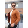 Erkek Scuba Süet Kumaş Bomber Hırka
