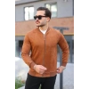Erkek Scuba Süet Kumaş Bomber Hırka
