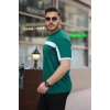 Erkek şerit Detaylı Kısa Kollu T-shirt
