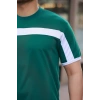 Erkek şerit Detaylı Kısa Kollu T-shirt