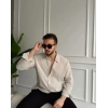 Erkek Uzun Kollu Regular Sofya Keten Gömlek