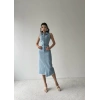 Meldia Jean Sıfır Kollu Elbise