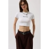 Nepo Baskılı Crop T-Shirt