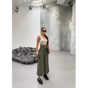 230 Gr Poly Viscose Full Lycra Metal Toka Aksesuarli Pantolon