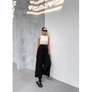 230 Gr Poly Viscose Full Lycra Metal Toka Aksesuarli Pantolon