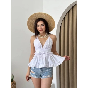 Agnes Sırt Detay Bluz