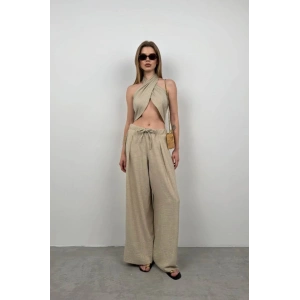 Çapraz Bağlamalı Keten Crop