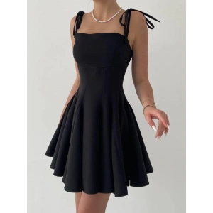 Clara Askılı Mini Elbise