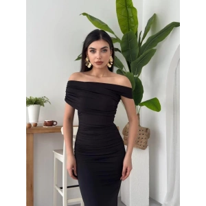 Dron Straplez Elbise