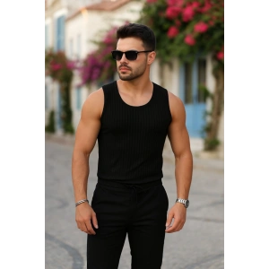 Erkek Bisiklet Yaka Kalın Fitilli Kaşkorse Bluz