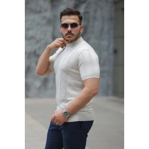 Erkek Hemşire Yaka Kısa Kollu Tişört