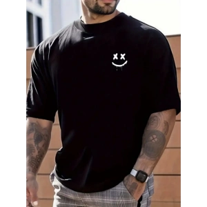 Erkek Kısa Kollu Bisiklet Yaka Baskılı Süprem Bluz