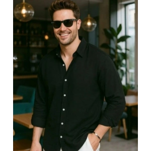 Erkek Uzun Kollu Regular Sofya Keten Gömlek