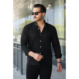 Erkek Uzun Kollu Regular Sofya Keten Gömlek