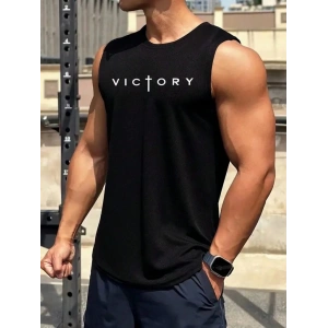 Erkek Victory Baskılı Süprem Bluz