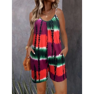 Kadın Ip Askılı Yuvarlak Yaka Cepli Kısa şort Süprem Takım