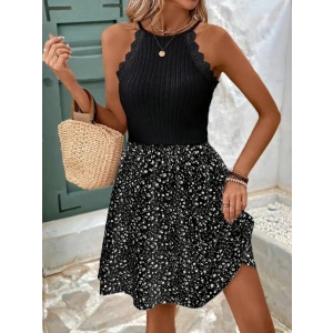 Kadın Omuzlardan Açık Reglan Kol Detaylı üst Fırfırlı Kaşkorse Alt Süprem Elbise