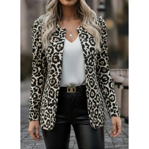 Kadın Uzun Kollu Alın Omuz önü Açık şardonlu Dalgıç Ceket