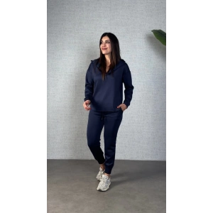 Kadın Uzun Kollu Kapüşonlu Ikili Takım