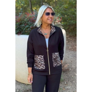 Kadın Uzun Kollu Lepoar Cep Detay Modal Kumaş Ikili Takım