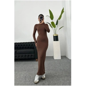 Kadın Uzun Kollu Maxi Elbise