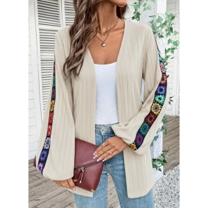 Kadın Uzun Kollu önü Açık şardonlu Kaşkorse Ceket