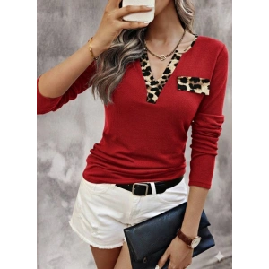 Kadın Uzun Kollu V Yakalı Kaşkorse Bluz