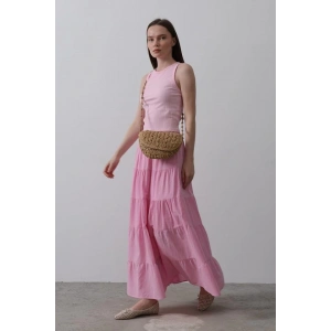 KAT KAT KETEN ETEK - Şeker Pembe