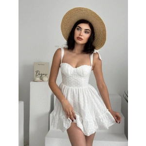 Monika Omuz Bağlamalı Elbise